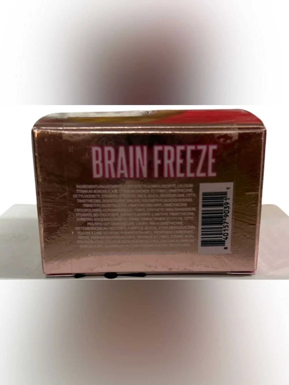Jeffree Star Eye Gloss Powder Brain Freeze Eyeshadow NIB Sealed Full Size